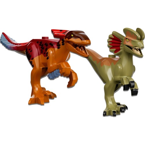 LEGO Jurassic World Pyroraptor And Dilophosaurus Transport 76951 5702016973877