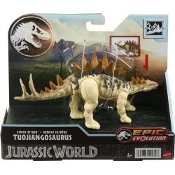 Mattel Jurassic World Epic Evolution Strike Attack Tuojiangosaurus Action Figure HLN63 / HTK62 194735192328