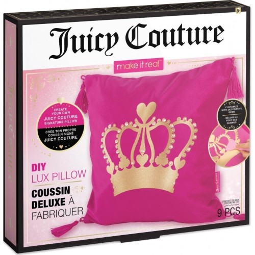Make It Real Juicy Couture | Juicy Couture DIY Lux Pillow 4464 695929044640