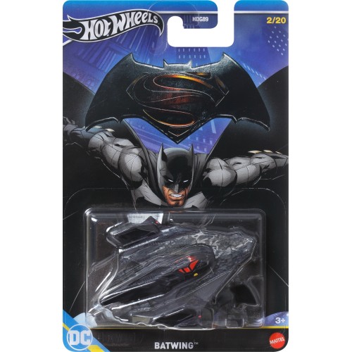Mattel Hot Wheels Αυτοκινητάκια - Ταινίες - Batman Batwing HDG89 / HRW17 194735187126