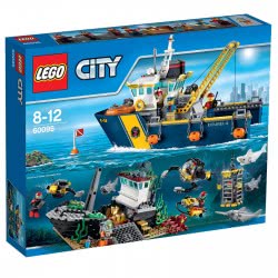 LEGO CITY Deep Sea Exploration Vess Ερευνητικό Σκάφος Της Βαθιάς Θάλασσας 60095 5702015350655