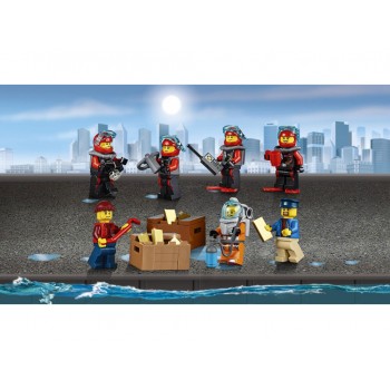 LEGO CITY Deep Sea Exploration Vess Ερευνητικό Σκάφος Της Βαθιάς Θάλασσας 60095 5702015350655
