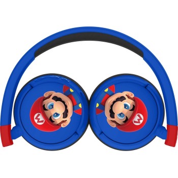 otl technologies Sm1001 Super Mario Wireless Kids Headphones - Blue  5055371625753
