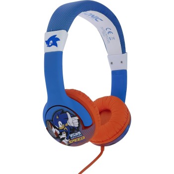 otl technologies Sh0911 Sega Sonic The Hedgehog Ενσύρματα On Ear Παιδικά Ακουστικά Μπλε  5055371624930