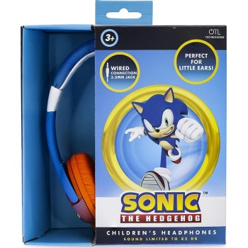 otl technologies Sh0911 Kids Wired Headphones - Sonic The Hedgehog Kids Blue  5055371624930