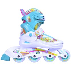 ΑΘΛΟΠΑΙΔΙΑ Αυξομειούμενα Inline Skates - Μέντα Χρωμα Μέντα, Μεγεθος 34-37 002.1084/MN/34 9985777007272