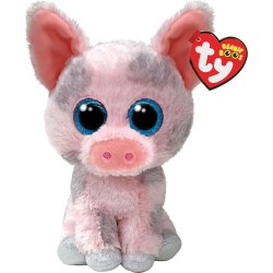 ty Beanie Boos Hambone Fluffy pig Pink 15cm 1607-37318 008421373185