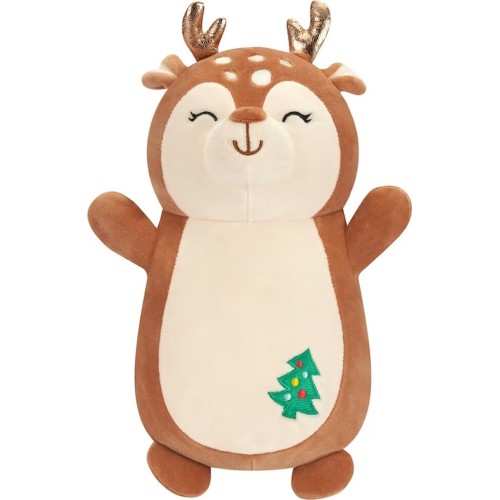 Kelly Toy Squishmallows Hugmees Xmas - Soft Toy Wave 2 (5 Designs) 35Cm - Dawn The Fawn JWSQ0236 196566216785