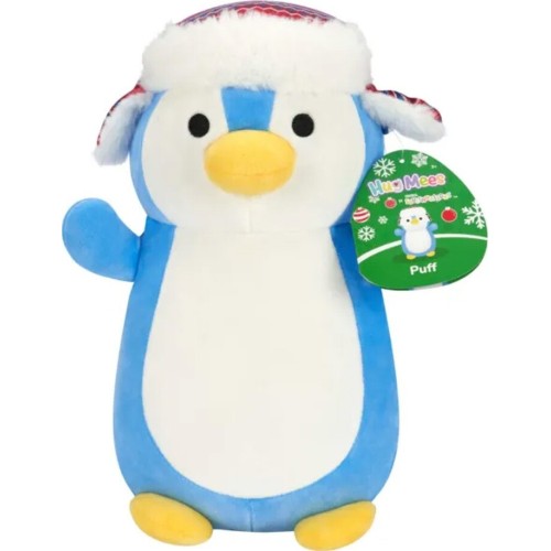 Kelly Toy Squishmallows Hugmees Xmas - Soft Toy Wave 2 (5 Designs) 35Cm -Blue Penguin JWSQ0236 196566216778
