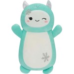 Kelly Toy Squishmallows Hugmees Xmas Λούτρινα Wave 2 35Εκ Γαλαζοπράσινο Γιέτι Yollie The Yeti JWSQ0236 196566216839