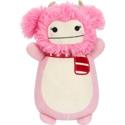 Kelly Toy Squishmallows Hugmees Xmas - Λούτρινα Wave 2 25Εκ - Ροζ Μεγαλοπατούσας Brina The Pink Bigfoot JWSQ0223 196566216556