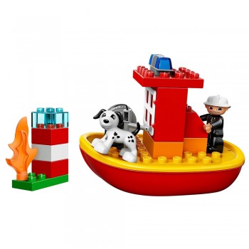 LEGO DUPLO Fire Boat Πυροσβεστικό Σκάφος 10591 5702015355155
