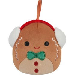 Kelly Toy Squishmallows - Λούτρινα Xmas Στολίδια Wave 2 10Εκ - Καφέ Gingerbread JWSQ0617 196566217140