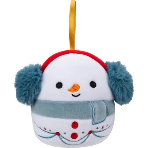 Kelly Toy Squishmallows - Λούτρινα Xmas Στολίδια Wave 2 10Εκ - Χιονάνθρωπος JWSQ0617 196566217188