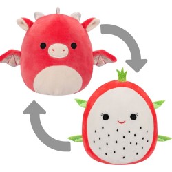 Kelly Toy Squishmallows Flipmallows - Soft Toy Wave 2 (4 Designs / 2 In 1) 13Cm - Dragonfruit JWSQ0128 196566215757