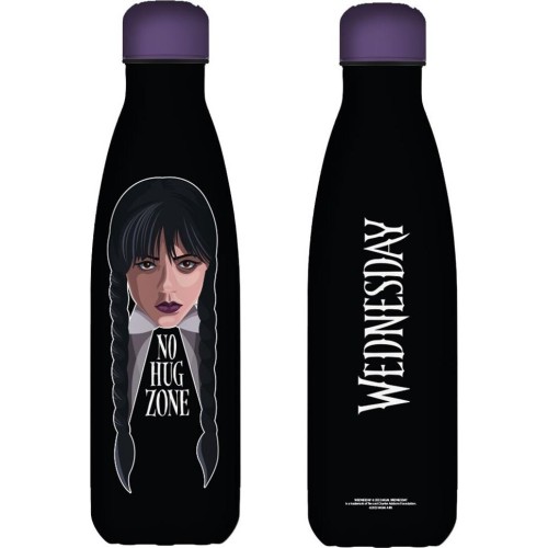 Diakakis imports Θερμός 500Ml Ανοξείδωτο 26,5X7 Wednesday No Hug Zone 000503621 5205698662430