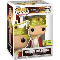 Funko pop animation: attack on titan - queen historia (convention limited edition) 1170 φιγούρα από βινύλιο 60319 889698603195
