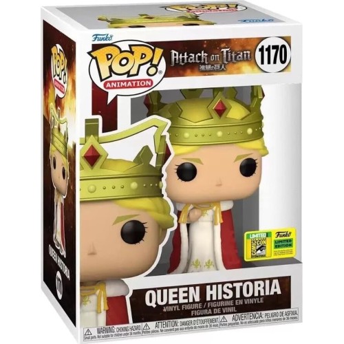 Funko pop attack on titan - queen historia summer convention 60319 889698603195