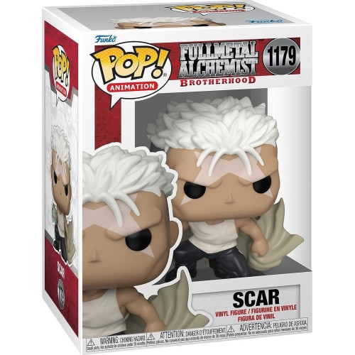 Funko Pop Animation: Fullmetal Alchemist Brotherhood - Scar 1179 Φιγούρα Από Βινύλιο 57740 889698577403