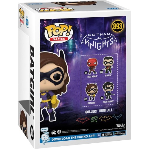 Funko pop! games: gotham knights - batgirl - batman - collectable vinyl figure -  57421 889698574211
