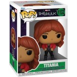 Funko pop marvel she-hulk - titania 1132 bobble-head φιγούρα από βινύλιο 64202 889698642026
