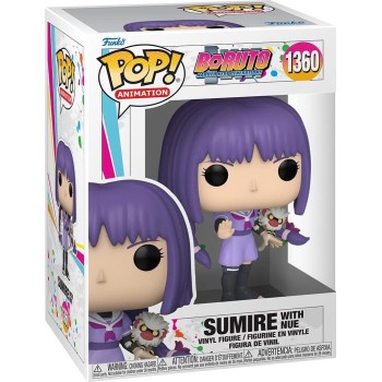 Funko pop animation: boruto s3 - sumire with nuen 1360 φιγούρα από βινύλιο 61389 889698613897