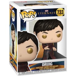 Funko pop marvel: eternals - druig 733 bobble-head φιγούρα βινυλίου 49713 889698497138