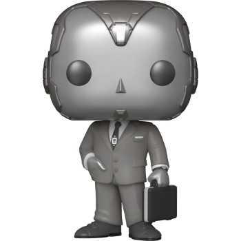 Funko pop! marvel: wandavision - vision 50s - black and white - 1/6 odds for rare 52043 889698520430