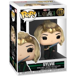 Funko pop! marvel: loki - sylvie with cape - collectable vinyl figure - gift idea 55744 889698557443