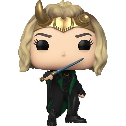 Funko pop! marvel: loki - sylvie with cape - collectable vinyl figure - gift idea 55744 889698557443