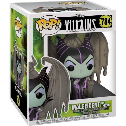 Funko Pop! Deluxe: Villains-Maleficent Onthrone - Disney Villains - Collectable 49817 889698498173