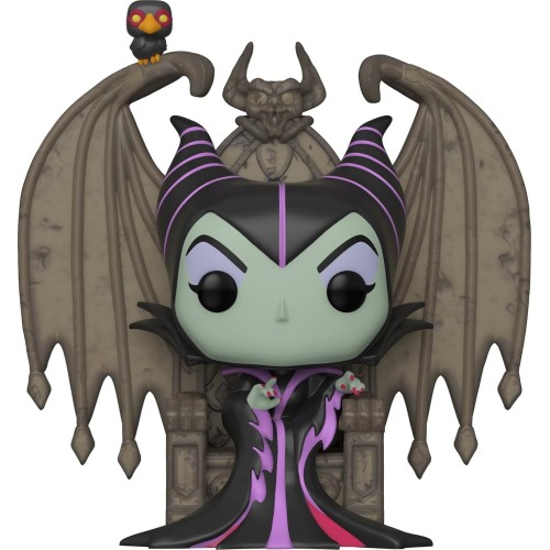 Funko pop deluxe disney: villains - maleficent on throne 784 φιγούρα βινυλίου 49817 889698498173
