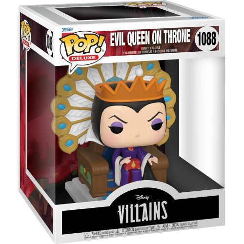 Funko pop deluxe: disney villains snow white and the seven dwarfs - evil queen on throne 1088 φιγούρα βινυλίου 50270 88969850270