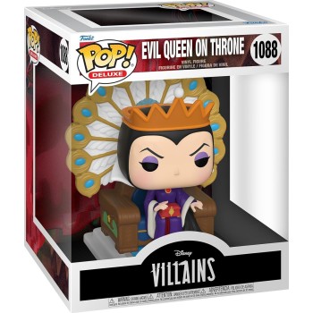 Funko pop deluxe: disney villains snow white and the seven dwarfs - evil queen on throne 1088 φιγούρα βινυλίου 50270 88969850270
