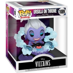 Funko pop disney deluxe: villains - ursula on throne 1089 φιγούρα βινυλίου 50271 889698502719