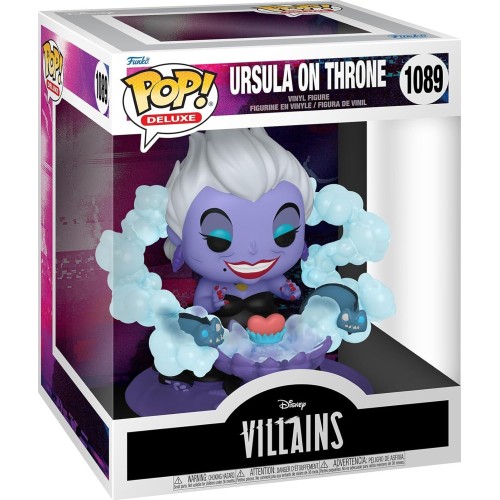 Funko pop disney deluxe: villains - ursula on throne 1089 φιγούρα βινυλίου 50271 889698502719