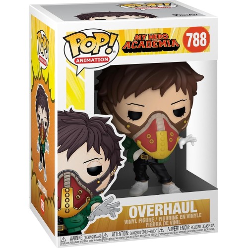 Funko pop animation: my hero academia - overhaul (kai chisaki) with face cover 788 φιγούρα βινυλίου 48473 889698484732