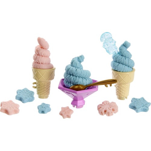 Mattel Elsa And Olaf Frozen Ice Cream Shop Set HMJ48 194735128433