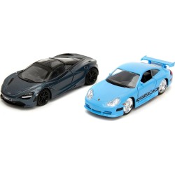 Jada Toys Fast & Furious Twin Pack 1:32 Wave 1/2 Porsche 911 GT3 RS / Mclaren 720S 1/32 253202012 4006333084225