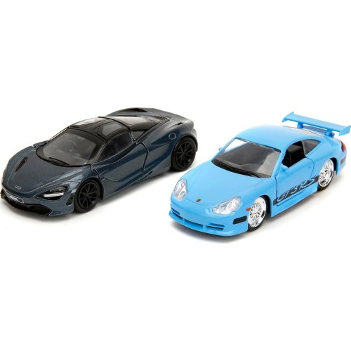 Jada Toys Fast & Furious Twin Pack 1:32 Wave 1/2 Porsche 911 GT3 RS / Mclaren 720S 1/32 253202012 4006333084225