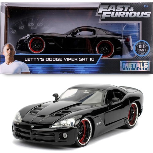 Jada Toys Fast & Furious Dodge Viper Srt-10 1:24 Lettys Dodge Viper SRT-10 253203057 4006333070563