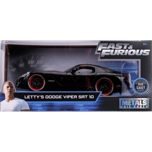 Jada Toys Fast & Furious Dodge Viper Srt-10 1:24 Lettys Dodge Viper SRT-10 253203057 4006333070563