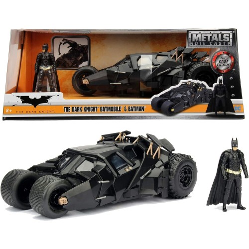 Jada Toys Batman The Dark Knight Batmobile 1:24 Αυτοκίνητο 253215005 4006333065033