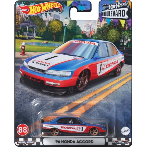 Mattel Cars Hot Wheels Premium- Boulevard 88 96 Honda Accord GJT68 / HKF27 194735101986