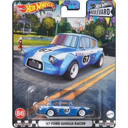 Mattel Boulevard Αυτοκινητάκια Hot Wheels Premium- 86 67 Ford Anglia Racer Ford Race Team GJT68 / HKF32 194735102112