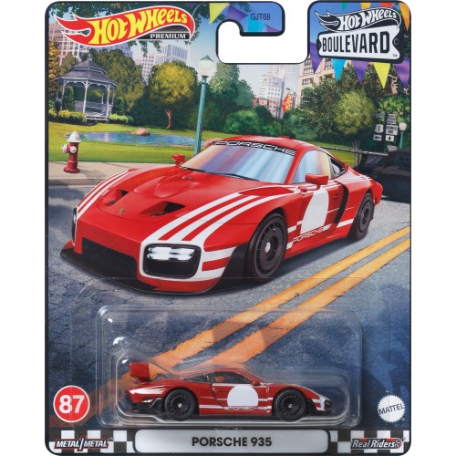 Mattel Boulevard Αυτοκινητακια Hot Wheels Premium- 87 Porsche 935 Red GJT68 / HKF36 194735102198