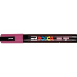 Uni-ball Mitsubishi Pencil Posca Paint Marker, Pc-5m, Medium, Raspberry PC-5M-Raspberry 4902778262597