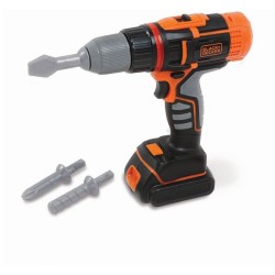 Smoby Black And Decker Electronic Drill Τρυπάνι 7/360923 3032163609230