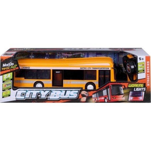 Maisto Tech Τηλεκατευθυνόμενο Tech City Bus - 1 Τμχ 82734 090159827344