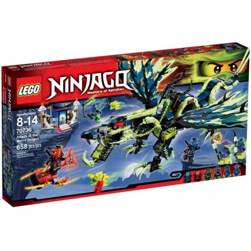 LEGO NINJAGO Attack Of The Morro Dr Η Επίθεση Του Δράκου Μόρρο 70736 5702015347334